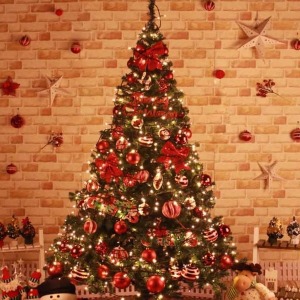 레드봉코코 2 1M PVC트리 풀세트 X-MAS