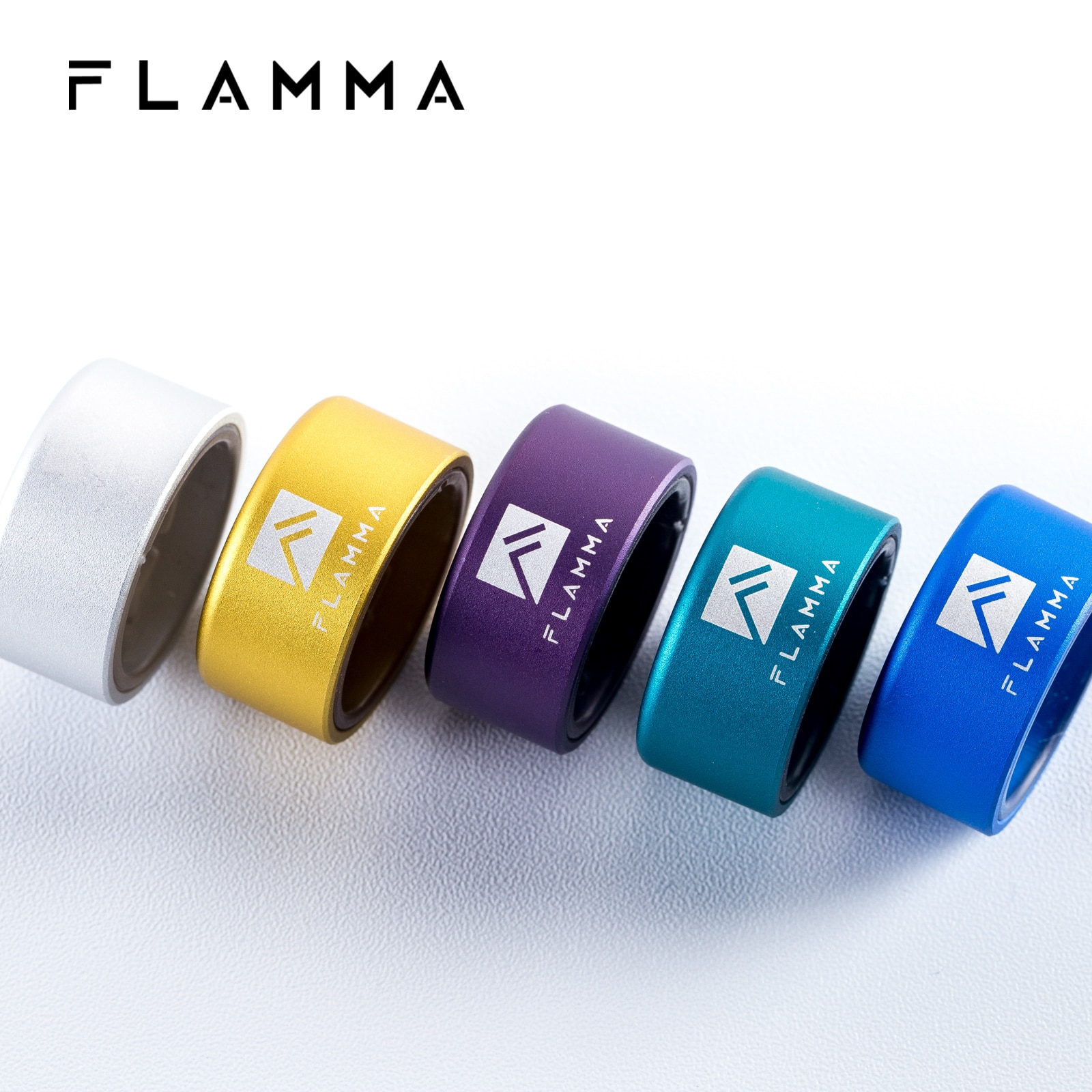 FLAMMA-메탈 풋 스위치 캡 페달 토퍼 일반 보호 혼합 5 개