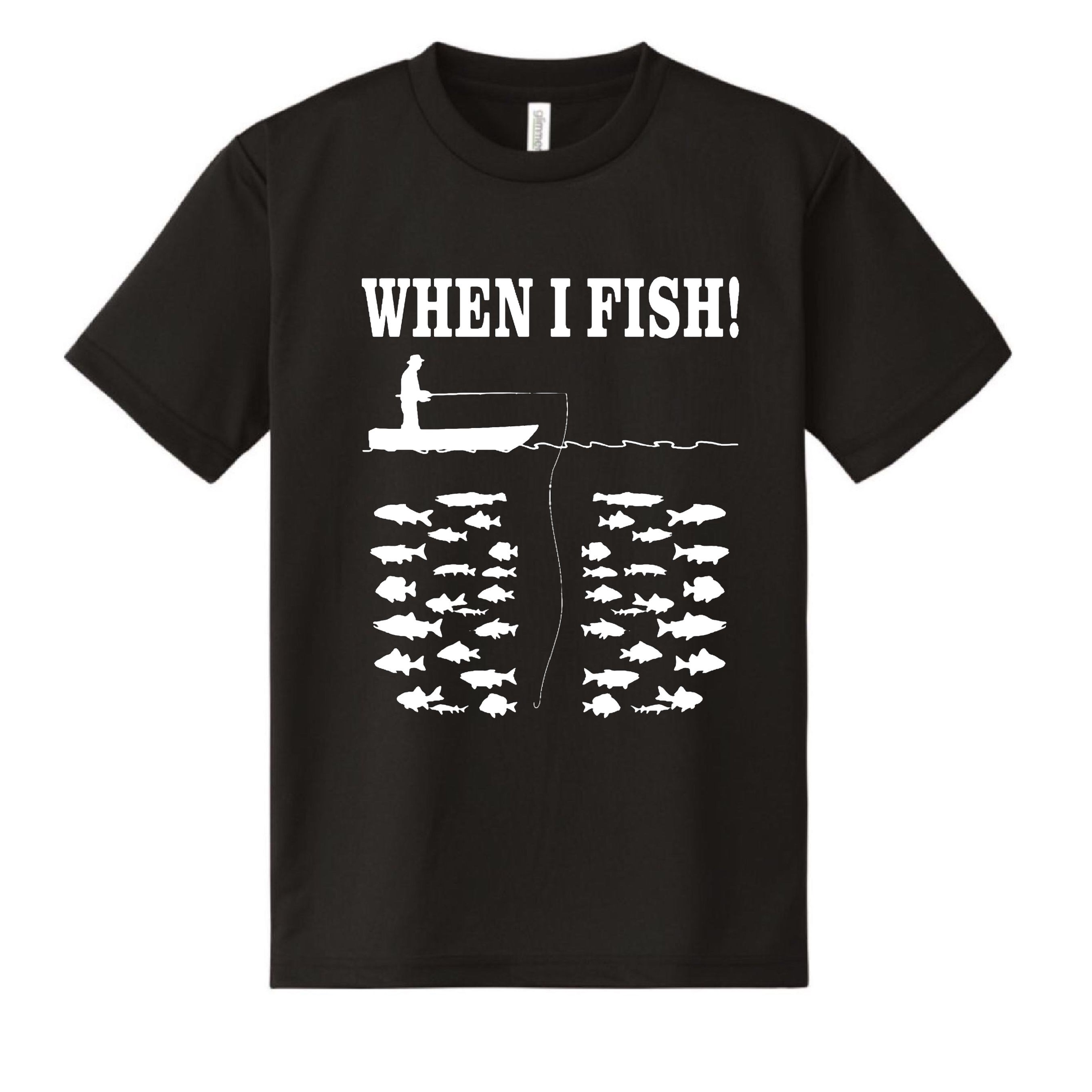 낚시 티셔츠 내가낚시할때만 when i fish 낚시복 드라이 쿨 메쉬 선상 상의 드라이 메쉬 L 100