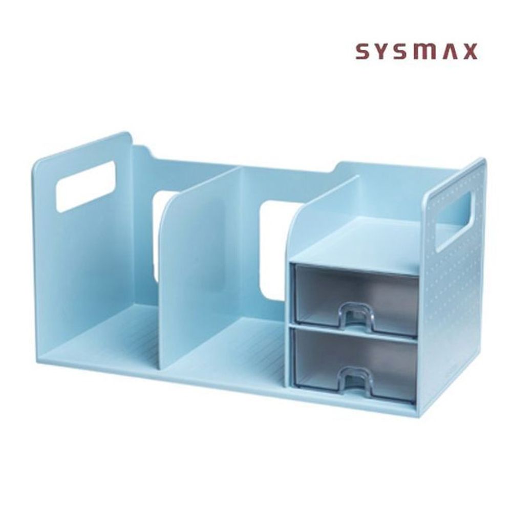 SYSMAX 서랍책꽂이 민트 1P 사무실책꽂이 미니책꽂이 책상 본상품