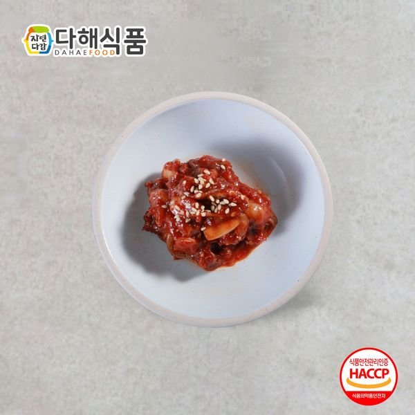 다해식품 녹차꼴뚜기젓 400g