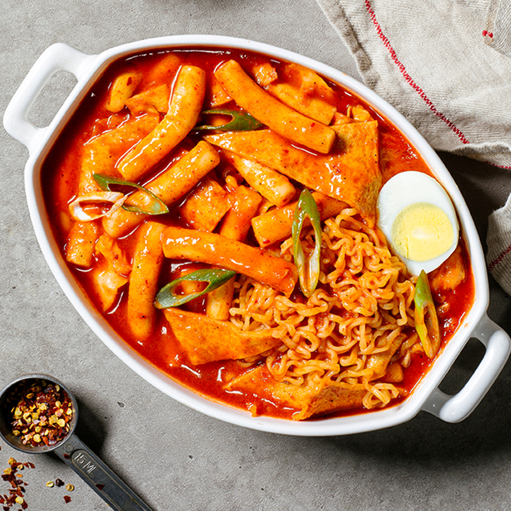 바로한끼 국물 떡볶이 1.5단계 3인분 710g