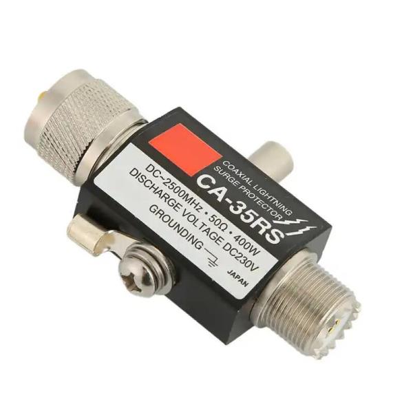 UHF 동축 번개 서지 피뢰기 안테나용 수-암 번개 서지 보호기 400W CA-35RS