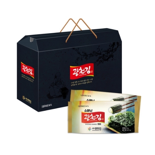 광천김 광천김 소문난 재래 도시락김 5g x 30개입
