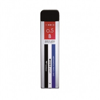 tombow 모노그래프 MG 샤프심 스탠다드 40본 0 5 B TOMBOW