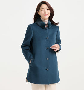 이헌영 알파카 하프 코트