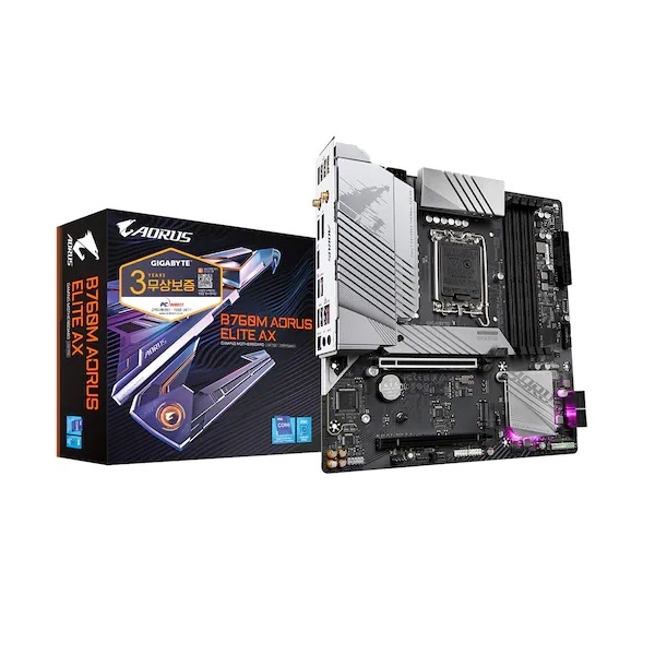 기가바이트 기가바이트 B760M AORUS ELITE AX (피씨디렉트)