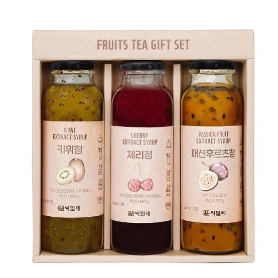 서광식품영농조합 씨밀레 과일청 3종세트