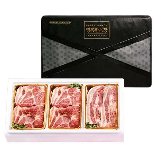 행복한목장 삼겹살 목살 한돈 선물세트 2호