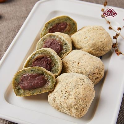 오몰오몰 제주직송 오메기떡 50개 선물세트 콩까루