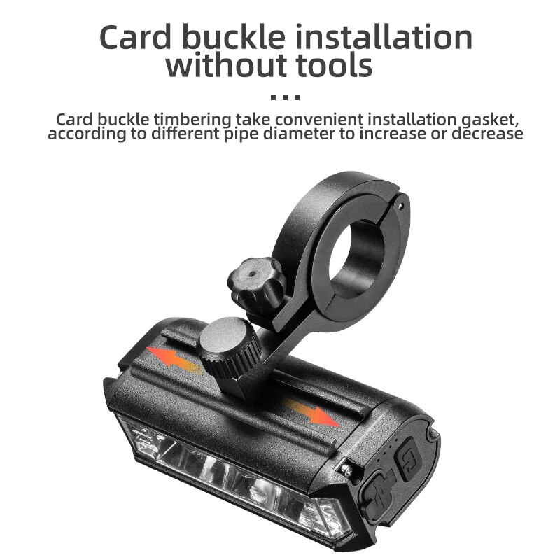 OFFBondage 자전거 라이트 전면 900 루멘 2000mAh 방수 손전등 USB 충전 MTB 도로 사이클링 램프