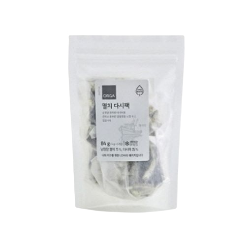 해강물산 올가홀푸드 ZERO 멸치 다시팩 84g