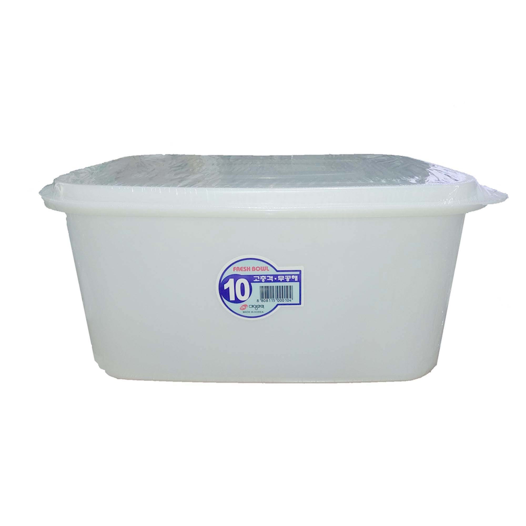 대영화학 백밀폐 12호 6개 1박스 가정 업소 식당 반찬통 양념통