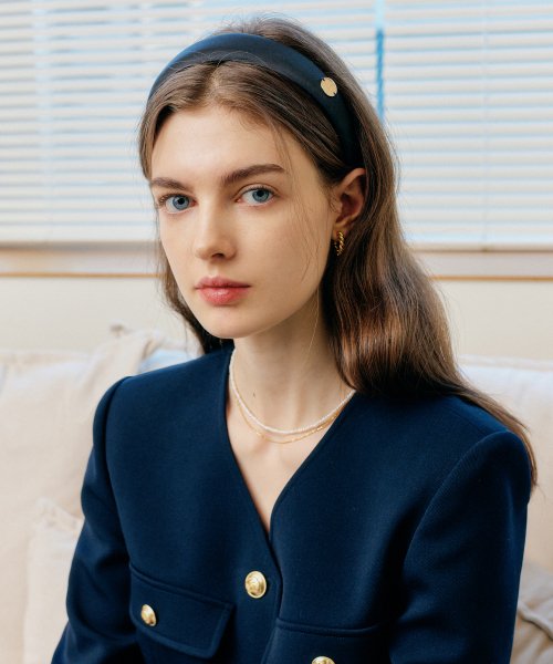 룩캐스트 새틴 볼륨 헤어밴드 SATIN VOLUME HAIRBAND