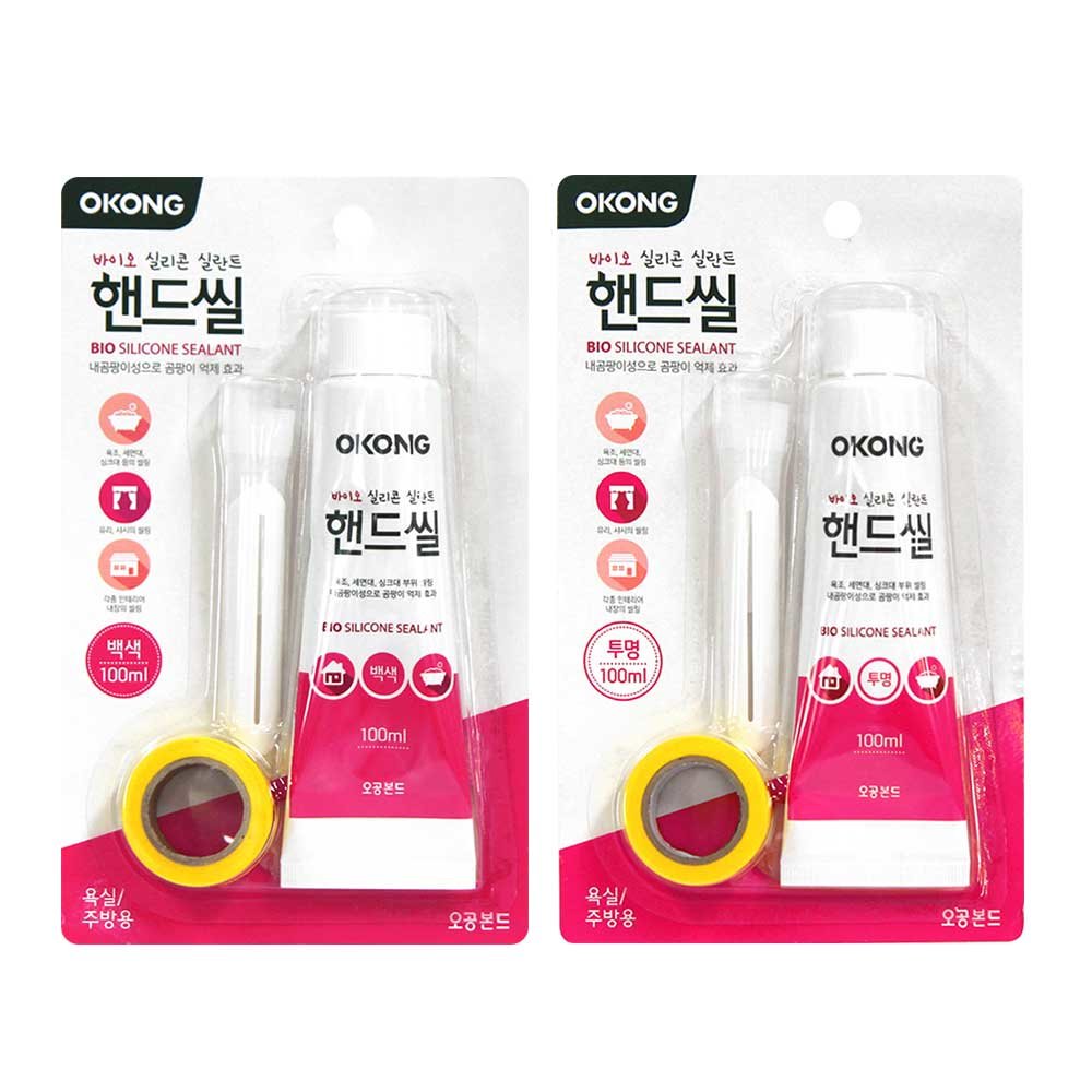 오공 핸드씰 바이오 실리콘 실란트 욕실용