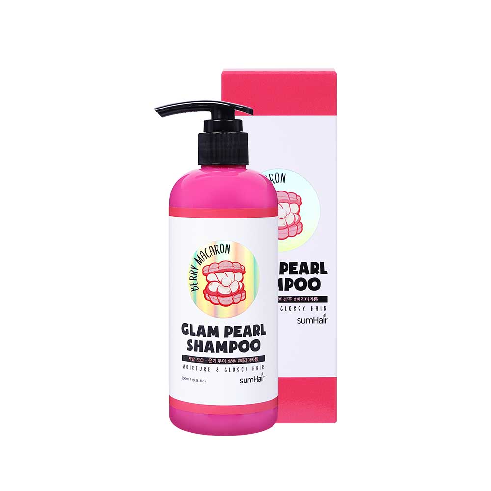 썸헤어 글램 펄 샴푸 베리마카롱 300ml