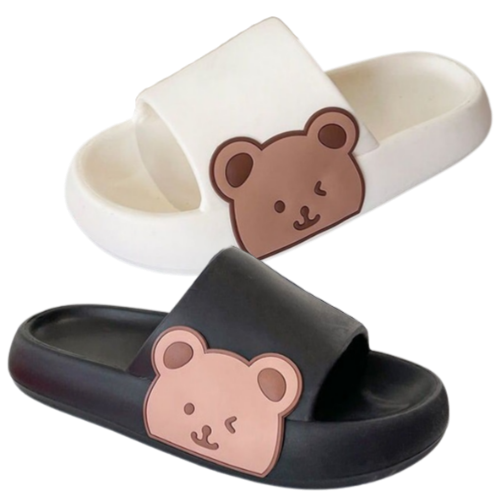 블랑뚜아 곰 슬리퍼 블랙색 36호