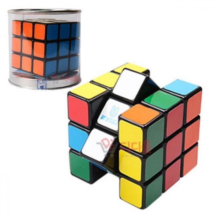 월성 큐브퍼즐3x3 X2개 두뇌회전 큐브놀이 교육장난감