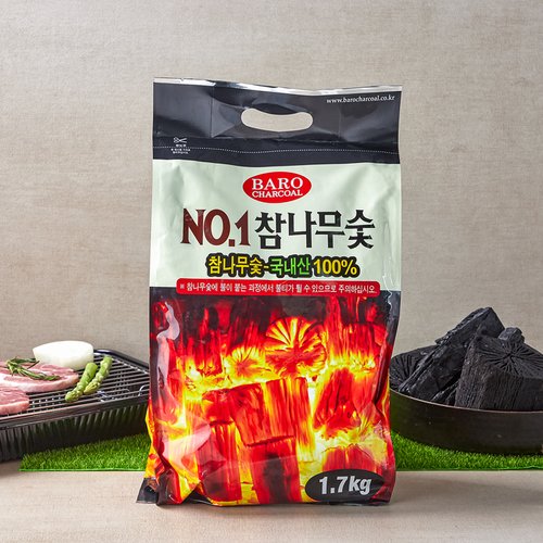 바로산업 바로 NO 1 참숯 1 7kg 경산점