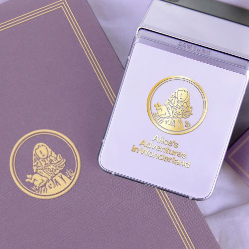 글입다 북커버 문학 메탈스티커 - 이상한 나라의 앨리스