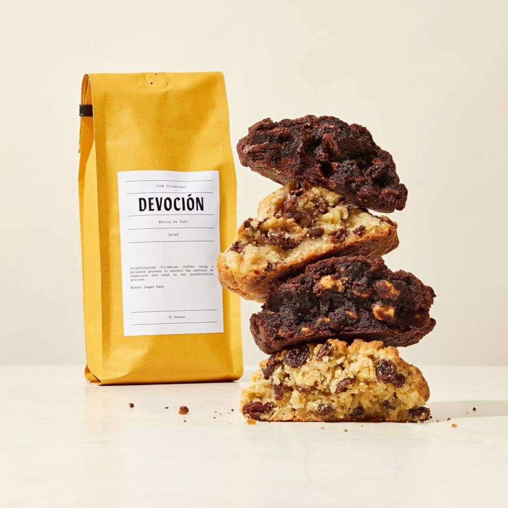 Levain Bakery COOKIES AND COFFEE BUNDLE 르뱅 베이커리 쿠키 앤 커피 번들 4개입