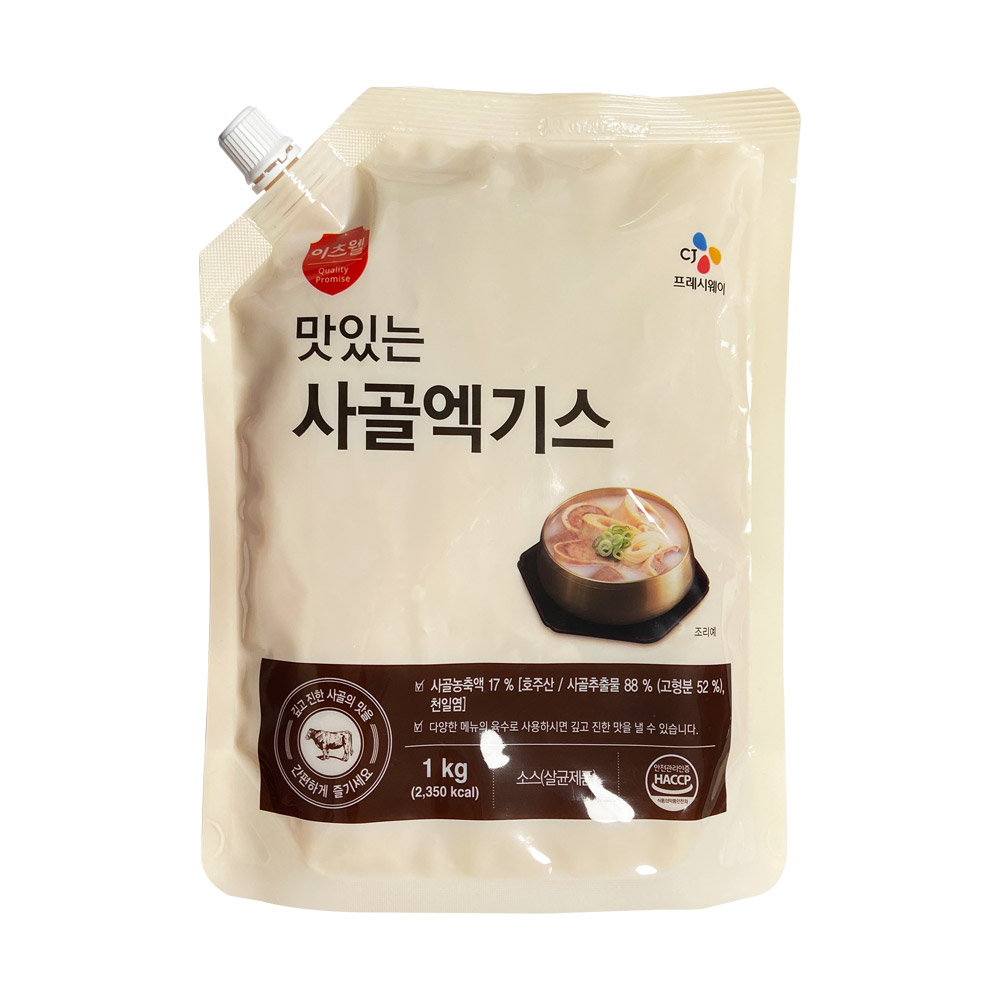 송림푸드 이츠웰 맛있는 사골엑기스 1kg