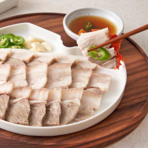 돈두육미 초신선 돼지머리 수육 500g 소스포함