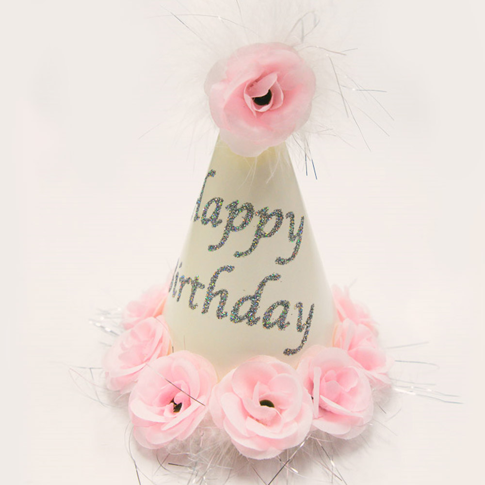 해피파티 생일파티 고깔모자 천사 꼬깔모자
