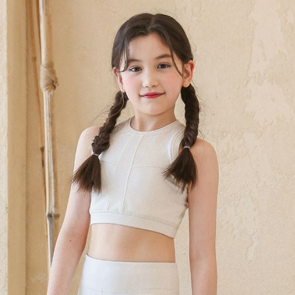 요가피기 클래식 브라탑 키즈 어린이 운동 필라테스 요가복 YP60120