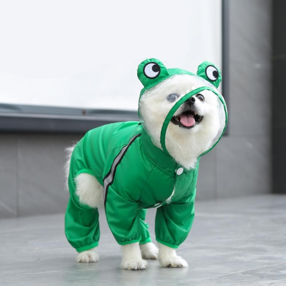 대형견우비 반려견 비옷 애견 판초 우비 대형견 올인원 강아지용 방수 옷 큰 치와와 강아지