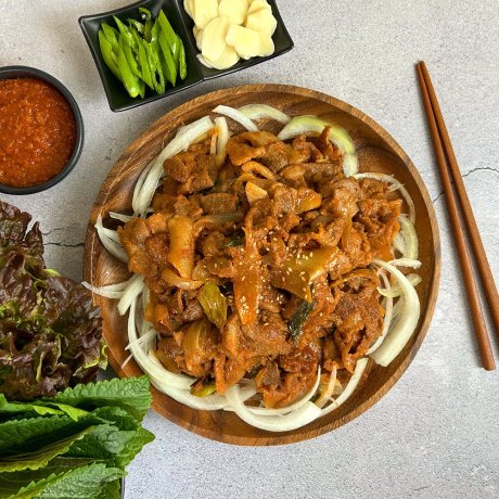 정성담은푸드 혼술 혼밥에 딱 제육볶음 고추장불고기 300g