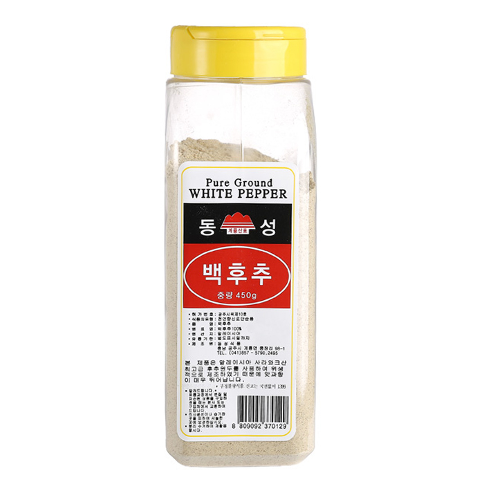동성식품 동성 백후추 450g