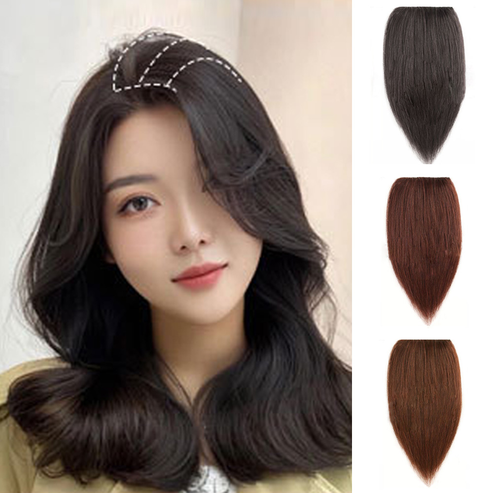 마녀플랜트 여자 피스 가발 정수리 옆머리 헤어 볼륨 헤어뽕 부분가발 15블랙 볼륨헤어피스 1개