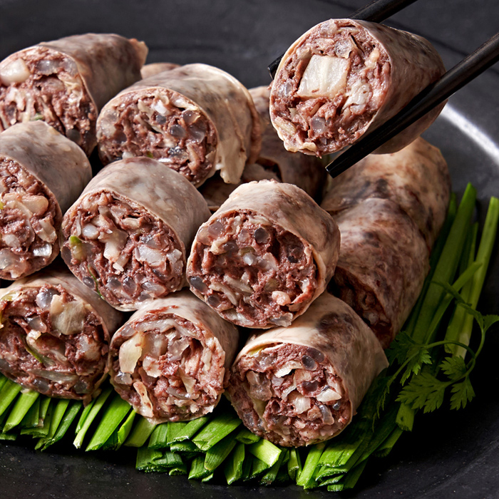 돈두육미 찰순대 500g 토종 소세지 백순대 돼지내장 캠핑 안주