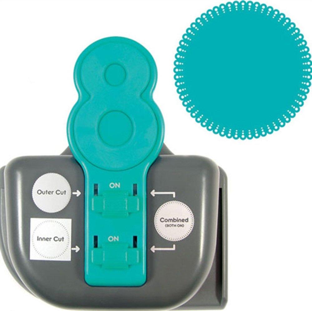 We R Memory Keepers Lucky Paper Punch 레트로 스캘럽