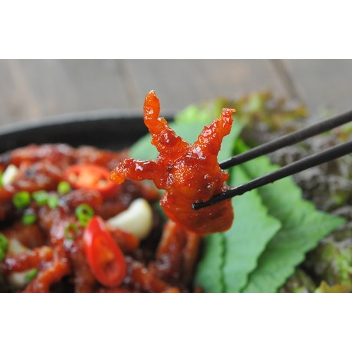 국내산 직화구이 무뼈 닭발 200g 똥꼬 닭발스타일 2개