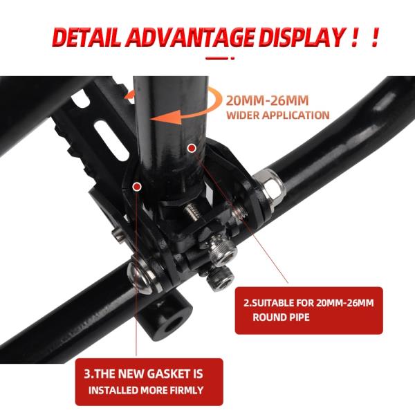 고속도로 앞 발 페그 접이식 발판 KTM 790 어드벤처 R S 890 ADV 바이크 오토바이