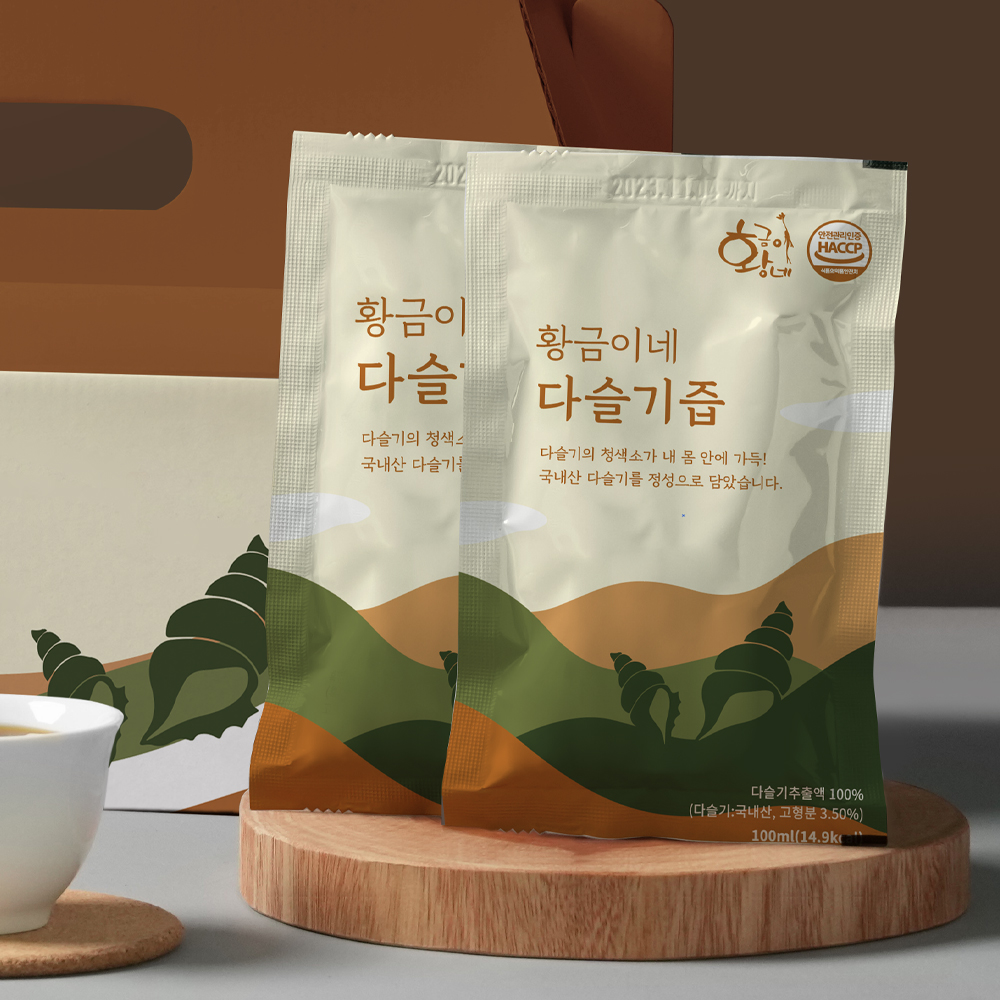 황금이네 다슬기즙 100ml x 30개입