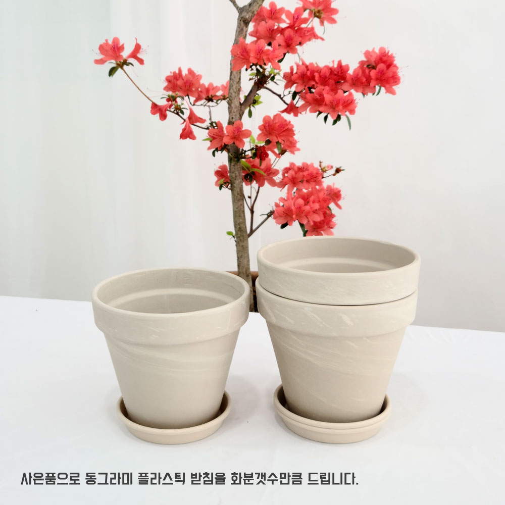 3개셋트 베하몰 독일 표준형 토분 그래니트
