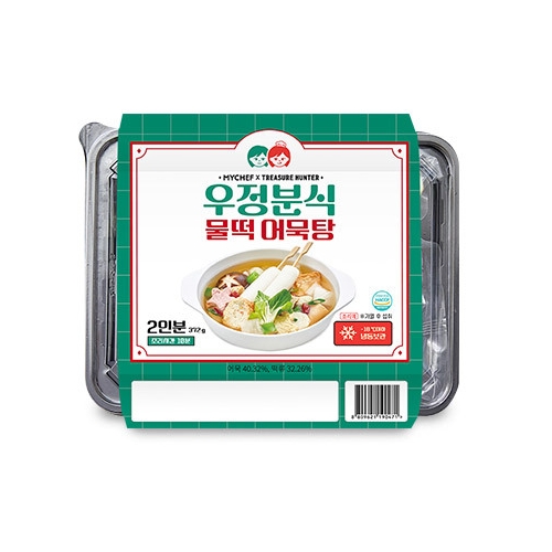 마이셰프 마이셰프 우정분식 물떡 어묵탕 2인분 372g