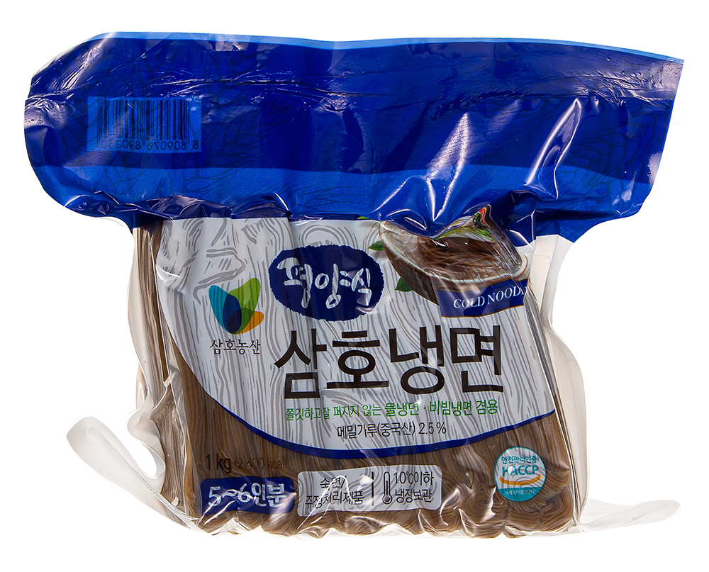 냉장 삼호농산 양 냉면사리 5 6인분 1kg 4개