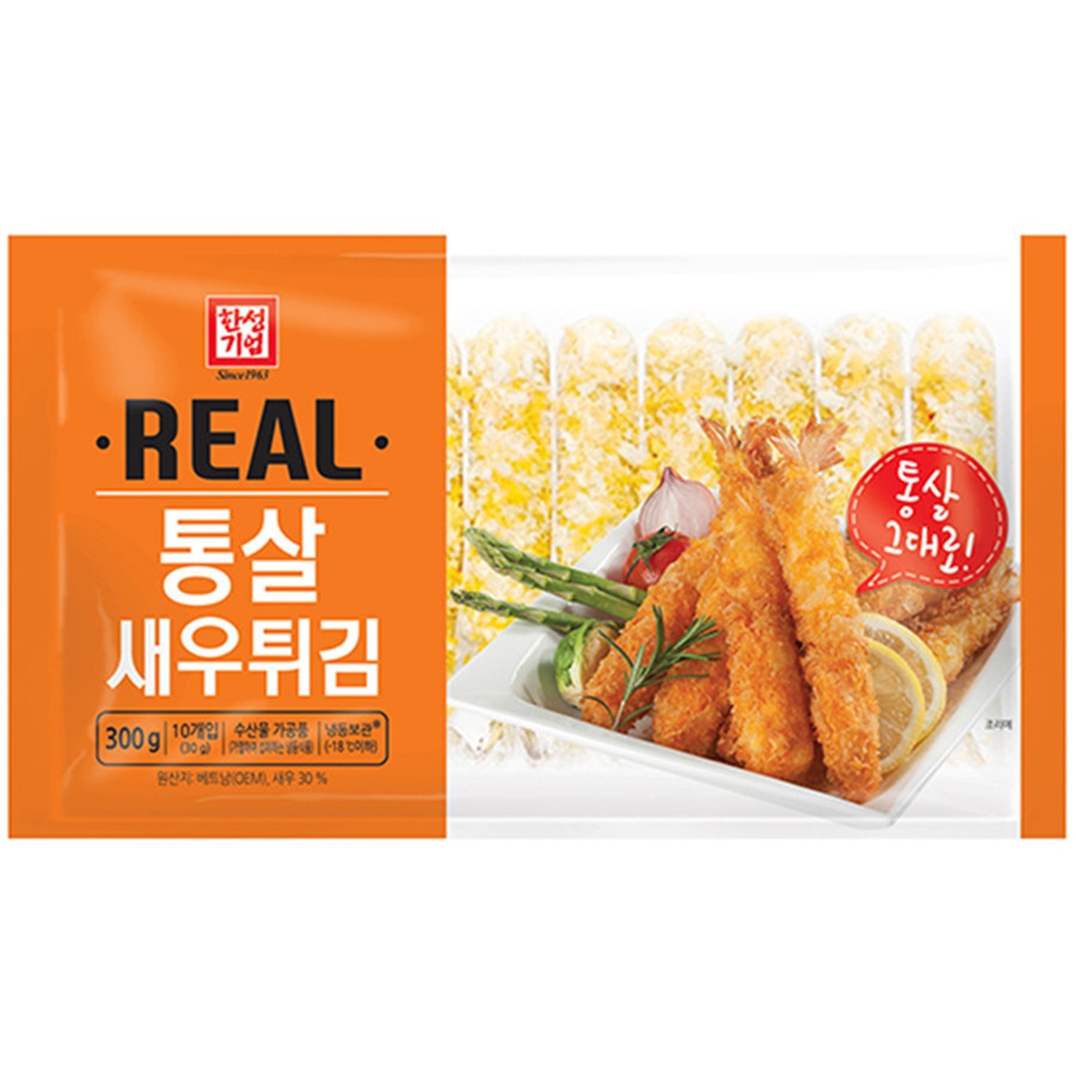 한성기업 한성기업 한성기업 한성마트 리얼 통살새우 튀김 300G
