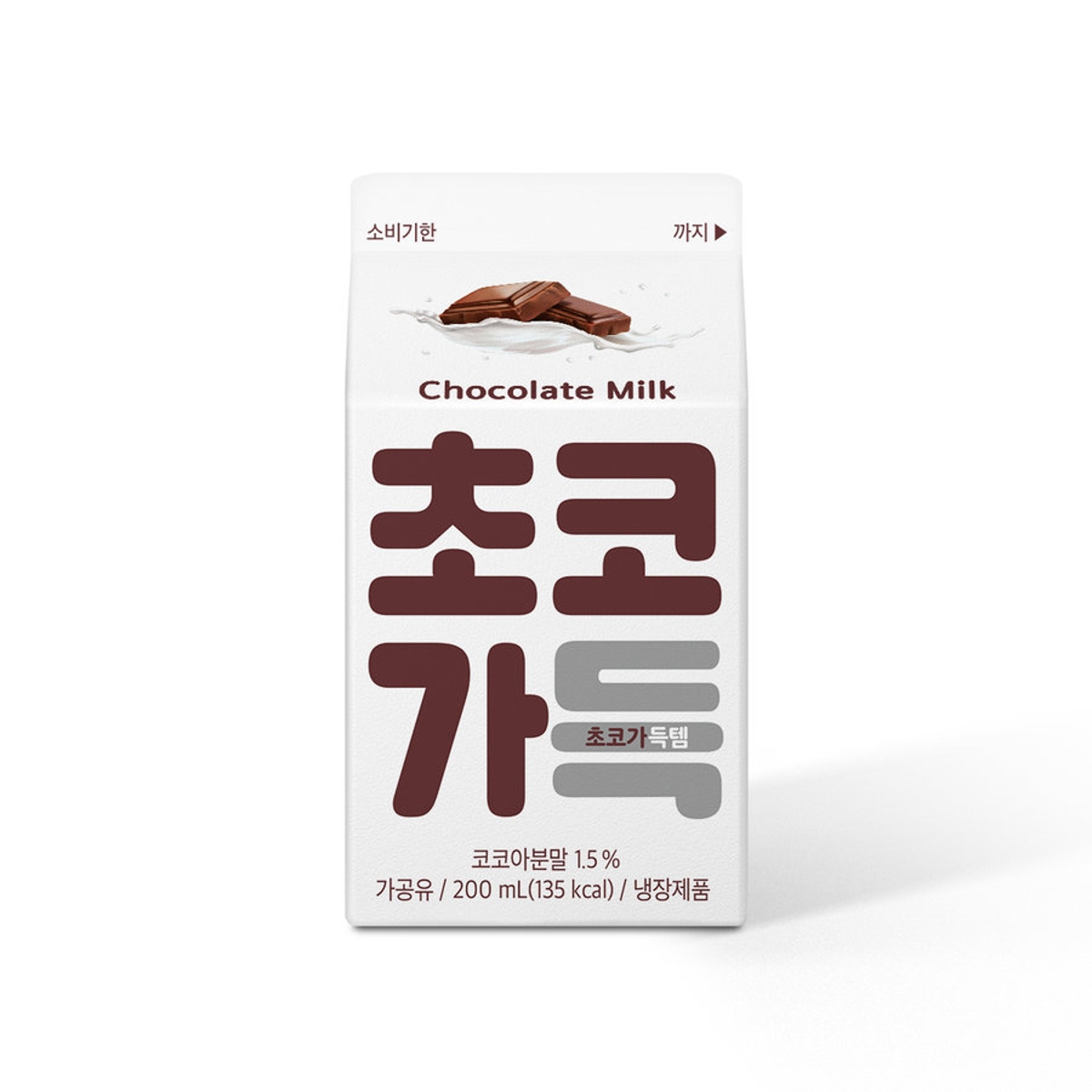 부산우유 초코가득 200ml