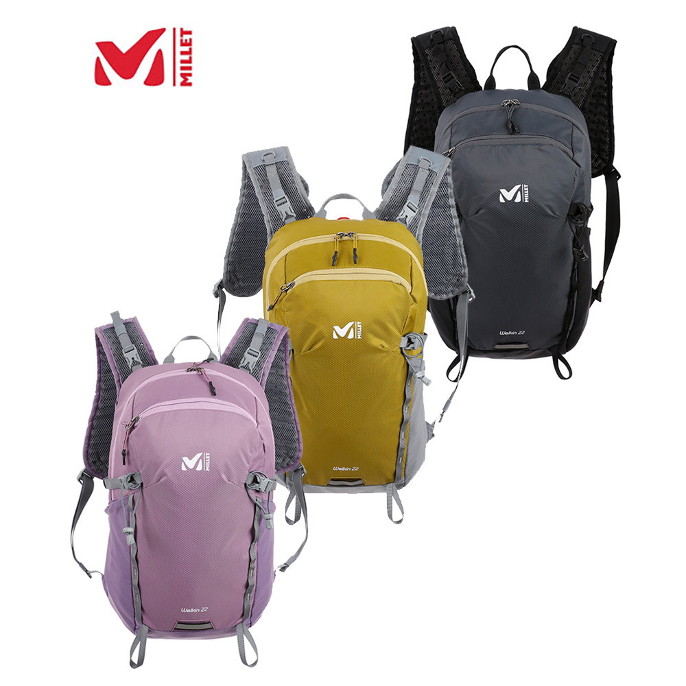 MILLET 구매금액별 MILLET 밀레 웰킨 22 당일산행용 22L 배낭 CHARCOAL MXSSK912