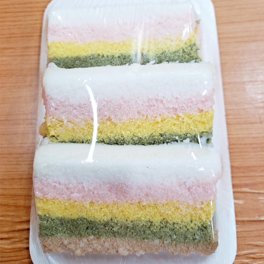 하남 폭신 부드러운 무지개떡 1팩 암사 종로떡방
