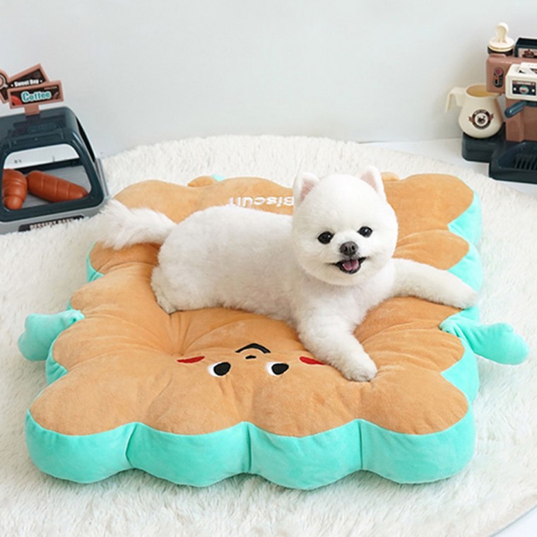 쿠션 베이커리 강이지베드 강아지침대 민트 패리스독