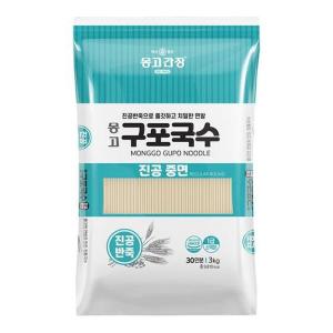 몽고간장 구포국수 진공중면 3kg 1개