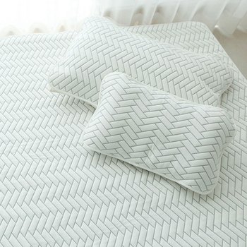 아이차유 쿨 냉감패드 듀라론 냉감원단 쿨매트 킹패드 베개커버2P 50x70 세트상품