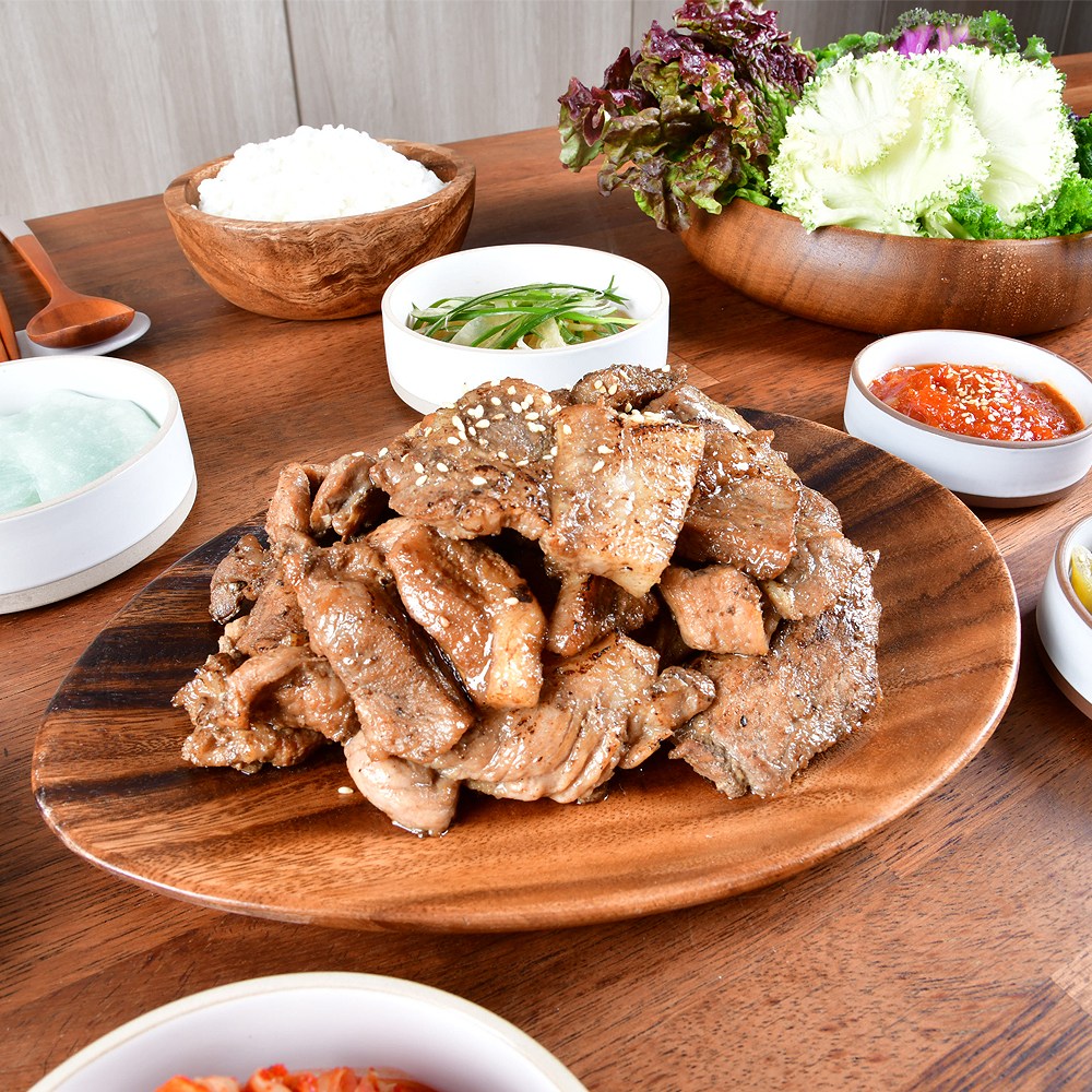 미트아울렛 미트아울렛 양념 돼지갈비 맛 찐가성비 간장 왕목살 돼지구이 300g