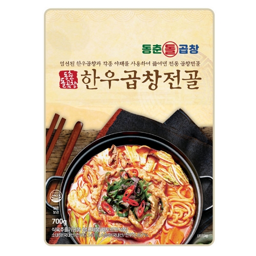 정금에프앤씨 동춘돌곱창 한우곱창전골 700g